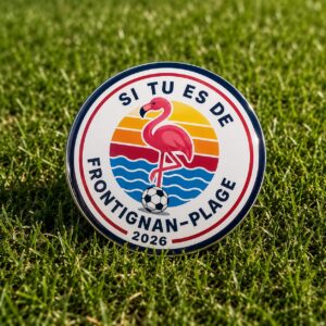 Le Badge Si tu es de Frontignan-Plage