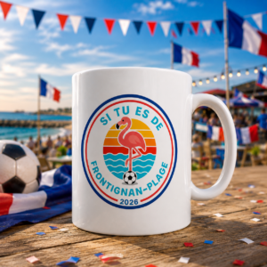 Le Mug Si tu es de Frontignan-Plage Coupe du Monde 2026