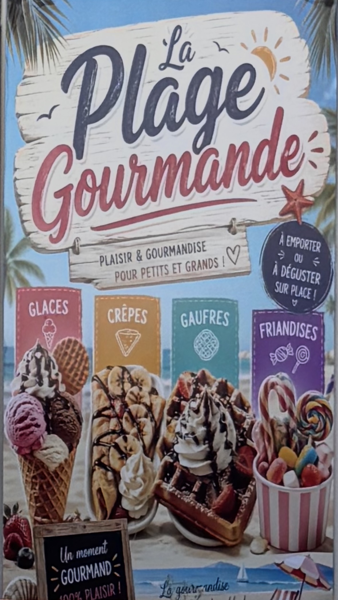 La plage gourmande la bergerie