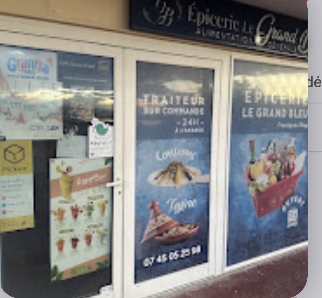 Épicerie La grande bleue