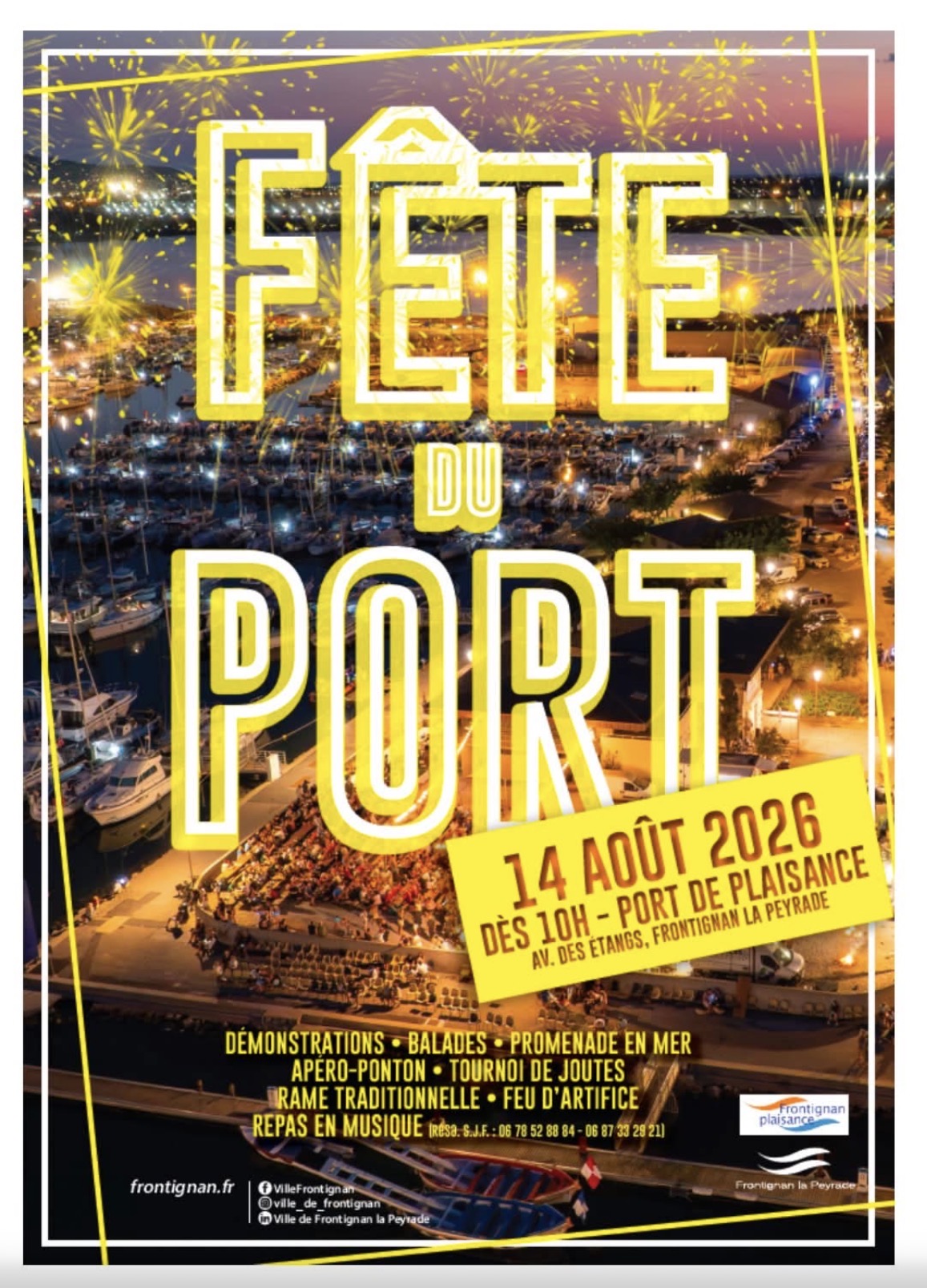 La fête du port du 14 août 2026