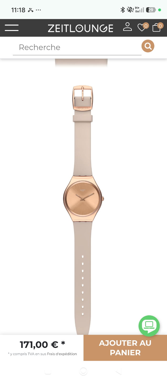 Perdu montre swatch