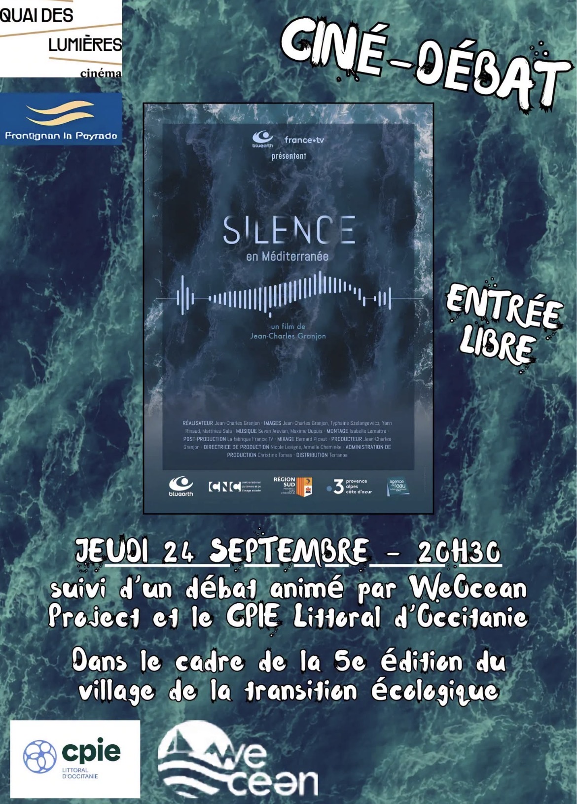 Ciné-débat « Silence en Méditerranée »
