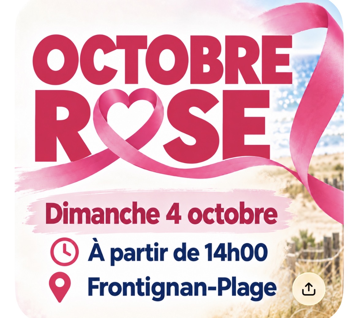 Dimanche 4 Octobre ROSE à 14h00
