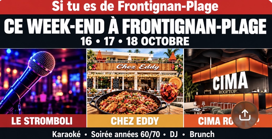 Où sortir ce Week end …